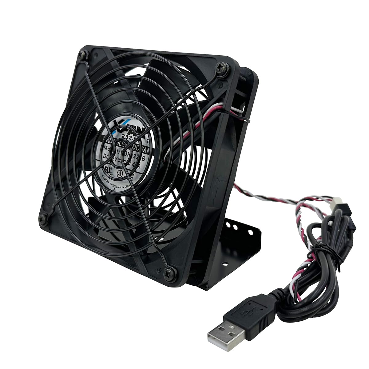 Amazon.co.jp: 長尾製作所 NBROS スタンド付USB冷却ファン-120mm 卓上